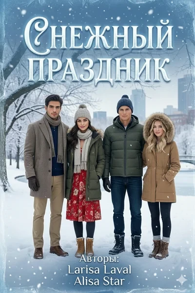 Новогодний снег: горные вершины
