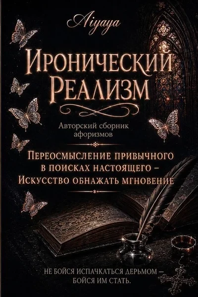 𒆜ֆ𝐄𝐊𝐂 со словом. Чистое искусство в хаосе жизни. Сборник авторских афоризмов на границе света и тени