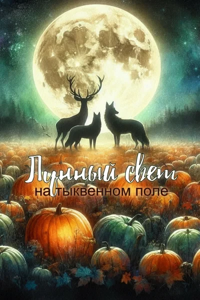 Лунный свет на тыквенном поле