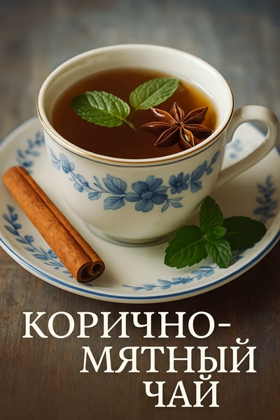 Корично-мятный чай