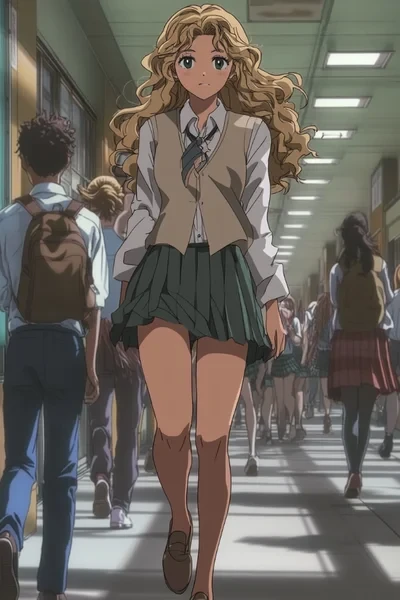 Karen «NUDE» in school