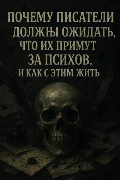 Почему писатели должны ожидать, что их примут за психов, и как с этим жить