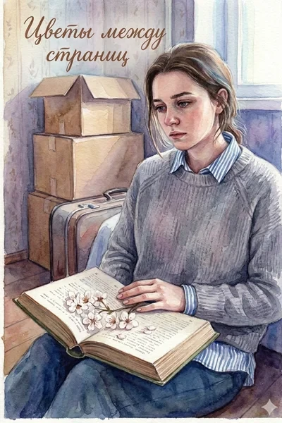 Цветы между страниц