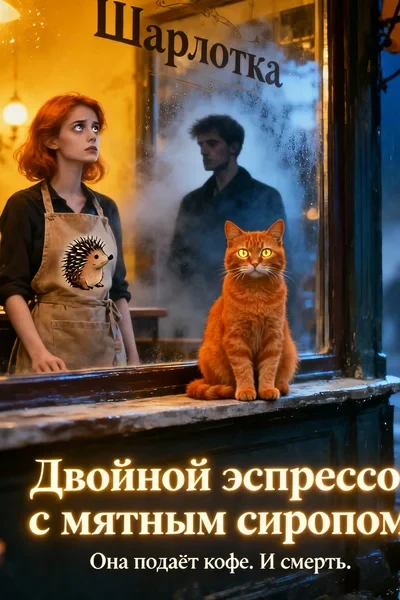 Двойной эспрессо с мятным сиропом