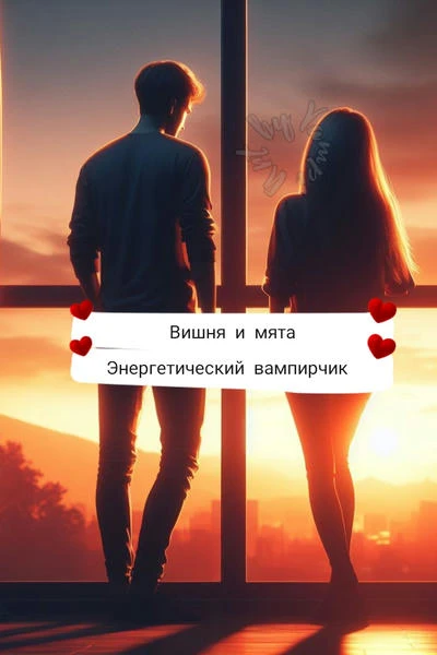 Вишня и мята