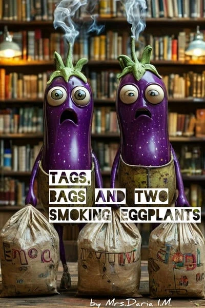 Tags, Bags and Two Smoking Eggplants