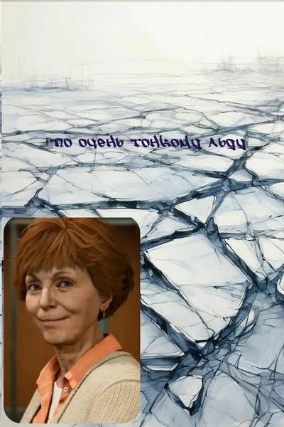 по очень тонкому льду