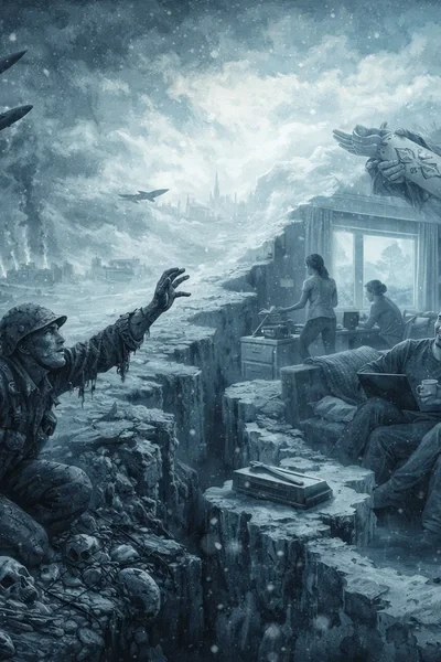 Рядом была война