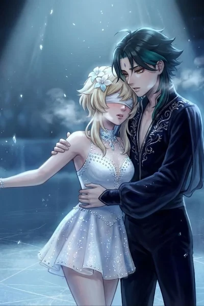 Dance of two hearts on ice