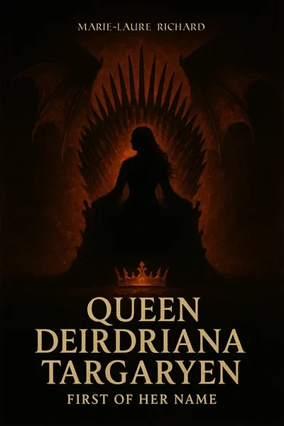 Queen Deirdriana Targaryen, first of her name. Queen of the Andals and the Roynars and the First men. Lady of the Seven Kingdoms and Protector of the Realm