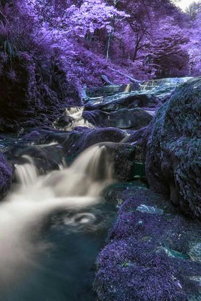 The furious river