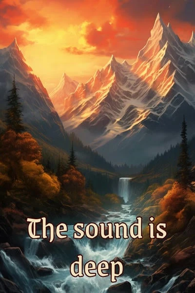 The sound is deep