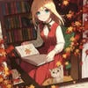 Девушка с книгой в руках
