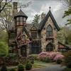 Library on the edge of the forest