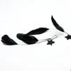 black corazon feather