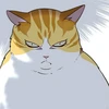 Leafy cat