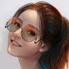 Bespectacled Girl