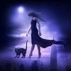 Girl in the night