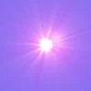 unpleasantly bright