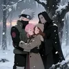 Летящий снег