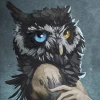 Lavender Owl