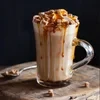 карамельный латте с зефиром