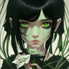 Lycoris made of glass