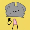 Gray cat and Shiza